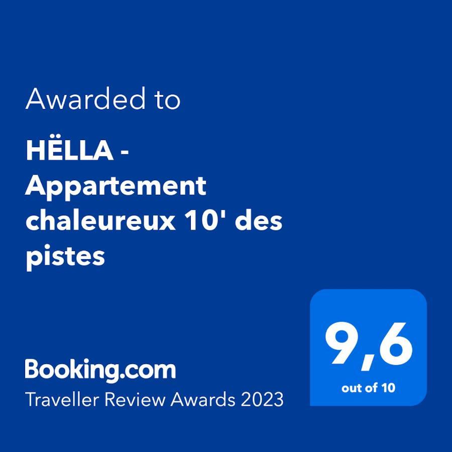 HËLLA - Appartement chaleureux 10' des pistes El Tarter Extérieur photo